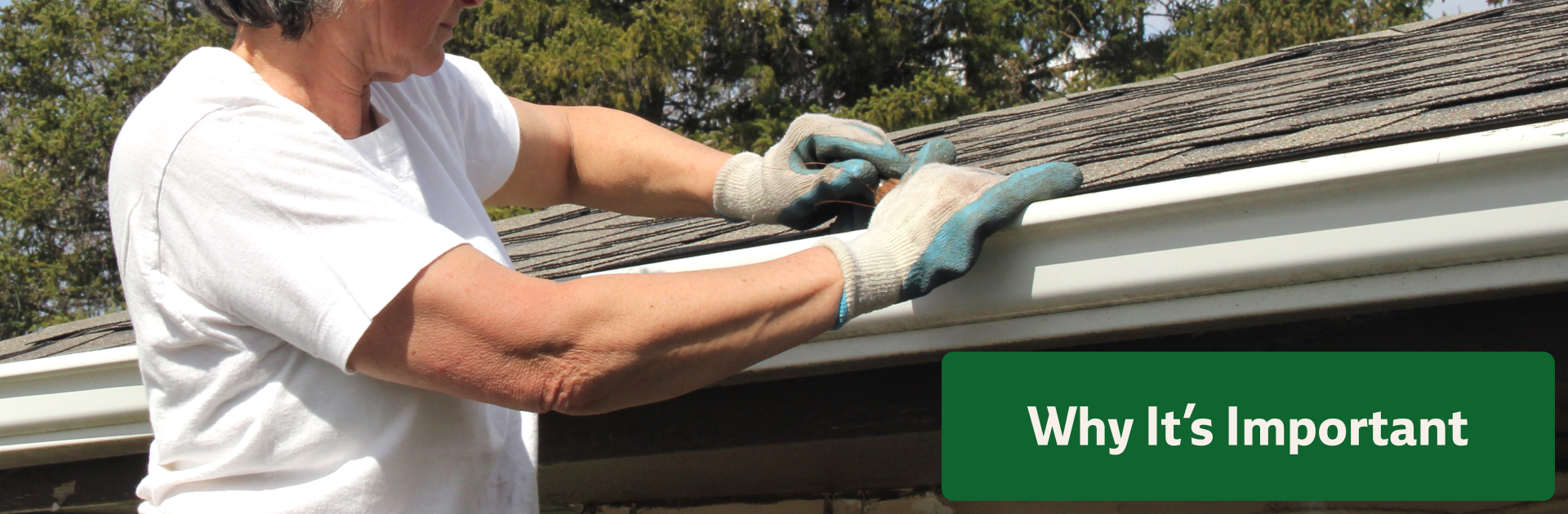how to clean gutters