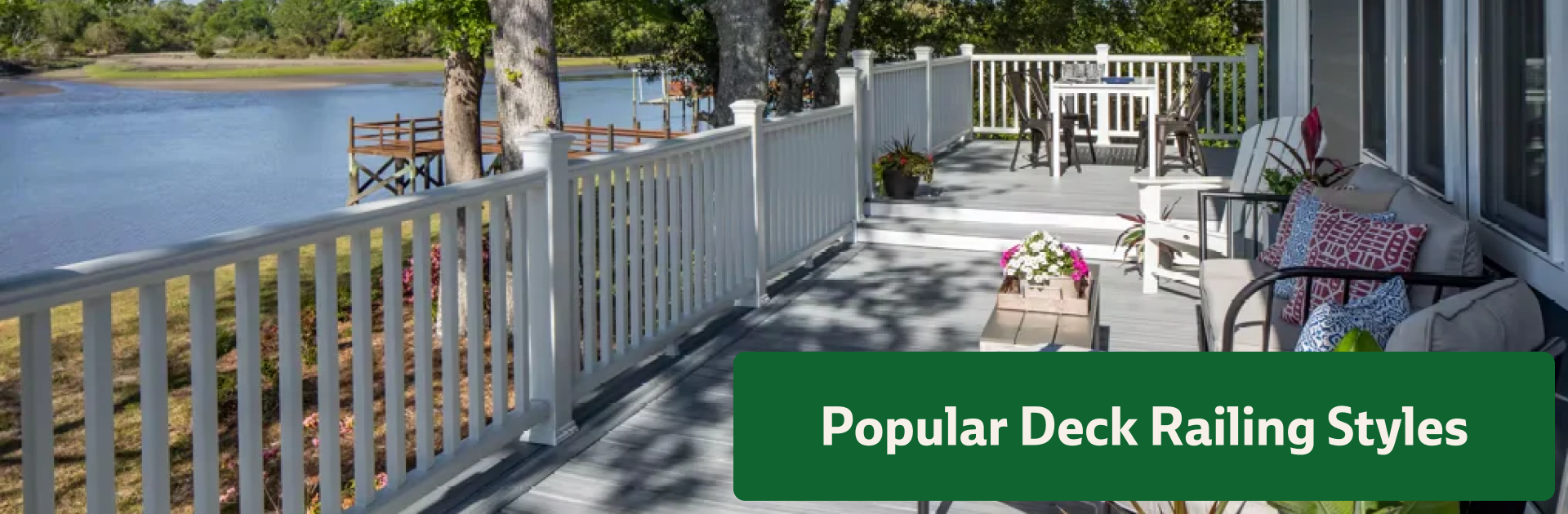 deck railing styles​