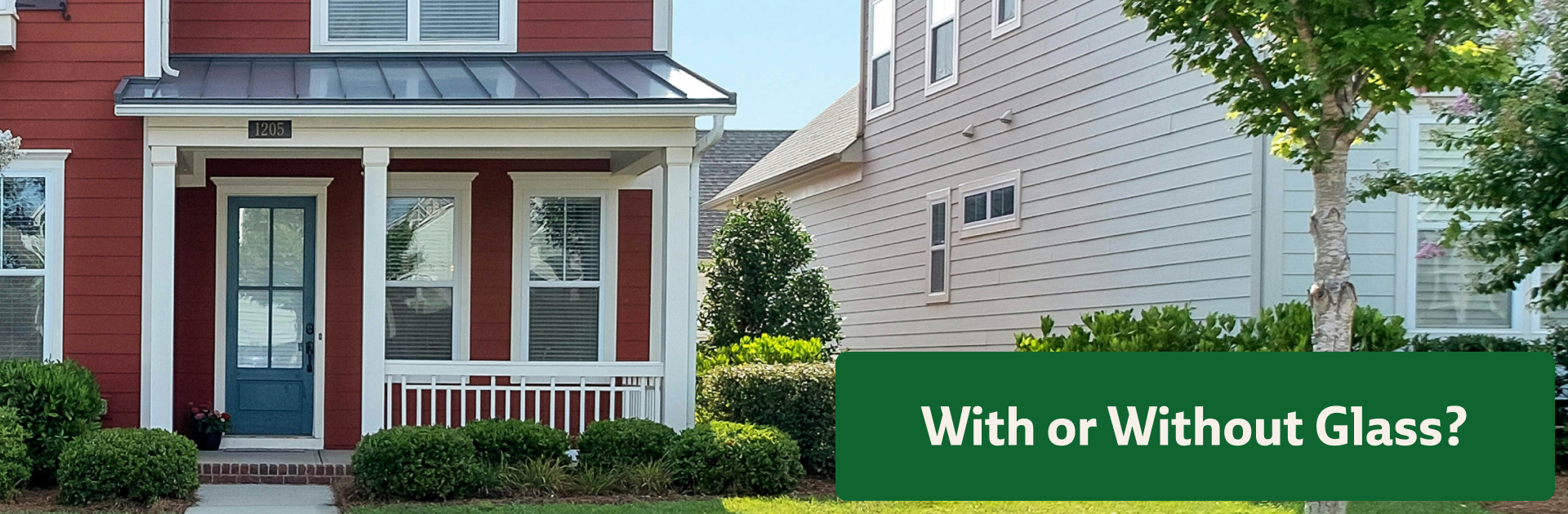 how to choose a front door​