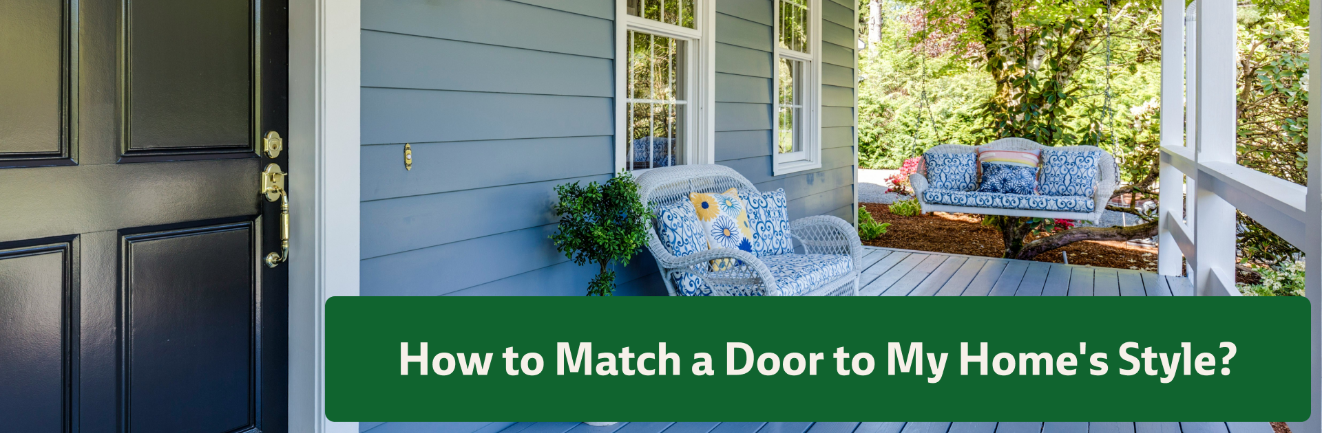 how to choose a front door​